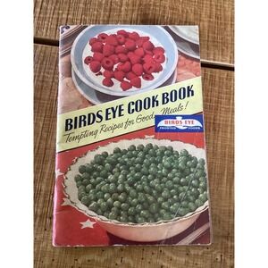 Vintage 1941 Birds Eye Cook Book Tempting Recipes for Good Meals Retro Booklet